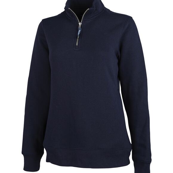 WOMEN'S CROSSWIND QUARTER ZIP SWEATSHIRT NAVY SIZE M - Picture 1 of 7